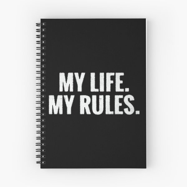 Item preview, My Life My Rules designed and sold by DarioSteck.