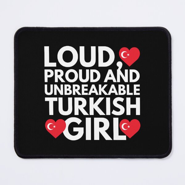 Item preview, Loud, Proud and Unbreakable Turkish Girl from Turkey designed and sold by HelloFromAja.