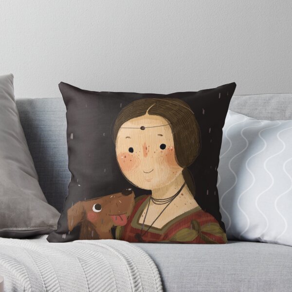 Item preview, La Belle Ferronniere and woof! designed and sold by lisasaputra.