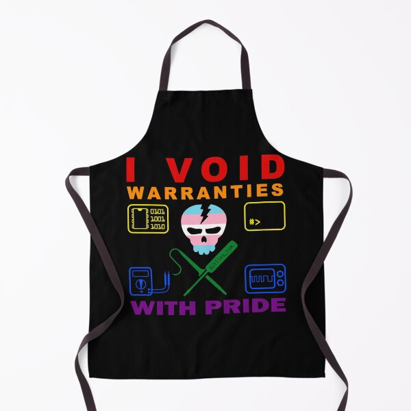 Item preview, I VOID WARRANTIES WITH PRIDE - LGBTI designed and sold by Jilles Groenendijk.