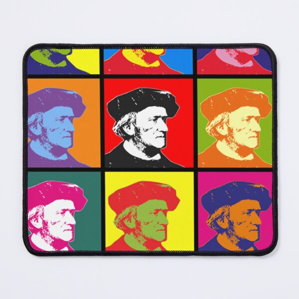 Item preview, Richard Wagner pop-art portrait poster designed and sold by RDLUEBKE.