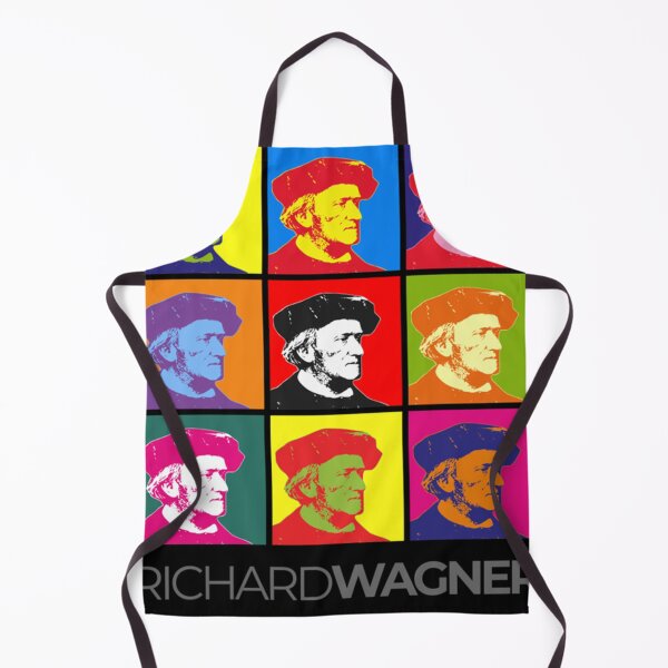 Item preview, Richard Wagner pop-art portrait poster designed and sold by RDLUEBKE.