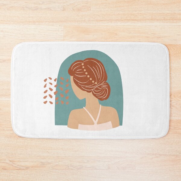 Item preview, Red hair woman designed and sold by Pinkbrushco.