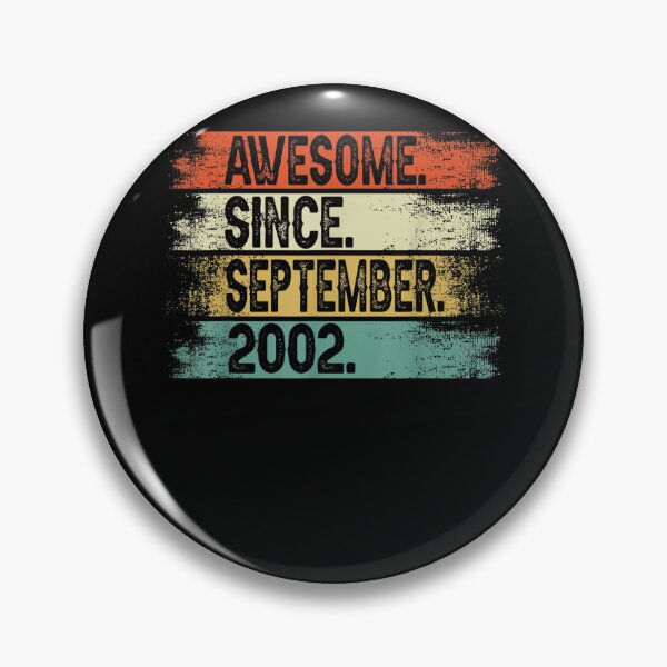 Item preview, Awesome Since September 2002 Vintage 20th Birthday  designed and sold by aumarian.