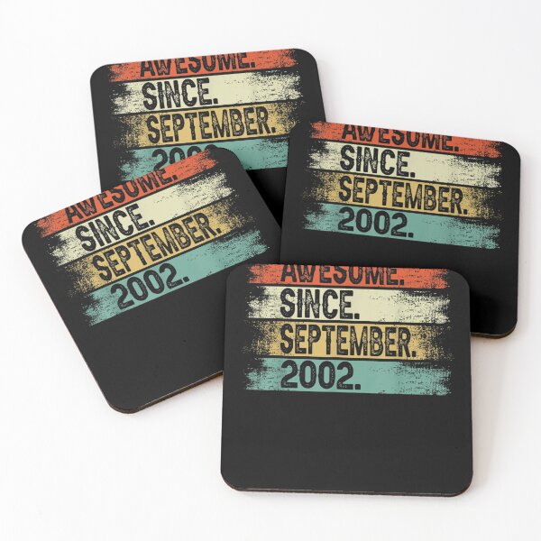 Item preview, Awesome Since September 2002 Vintage 20th Birthday  designed and sold by aumarian.