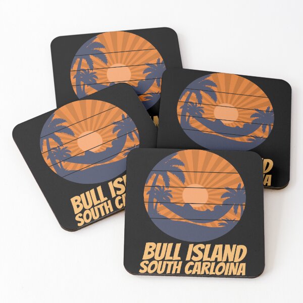 Item preview, Bull Island for people who like beach vacations, surfing, sand and ocean sea sides  designed and sold by digipapinet.