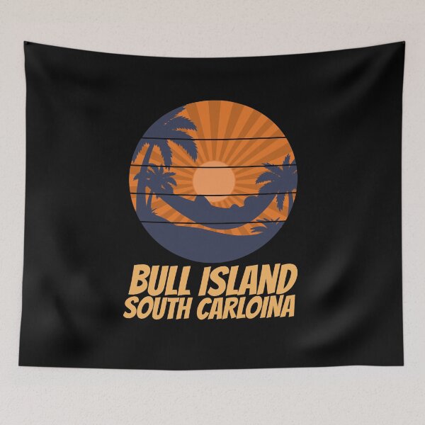 Item preview, Bull Island for people who like beach vacations, surfing, sand and ocean sea sides  designed and sold by digipapinet.