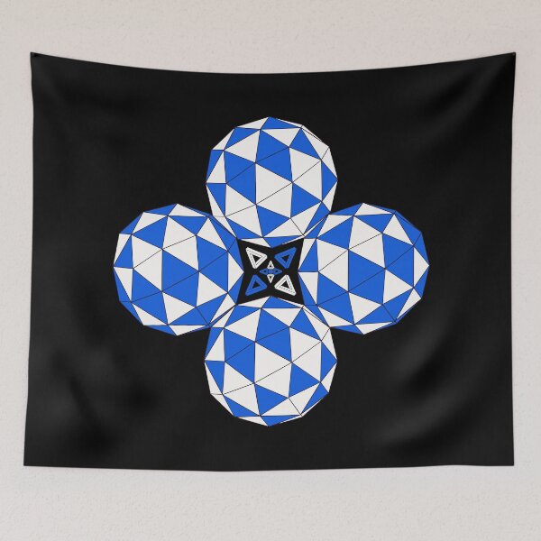 Item preview, Icosahedron Star (Bg&W) designed and sold by createVisions.