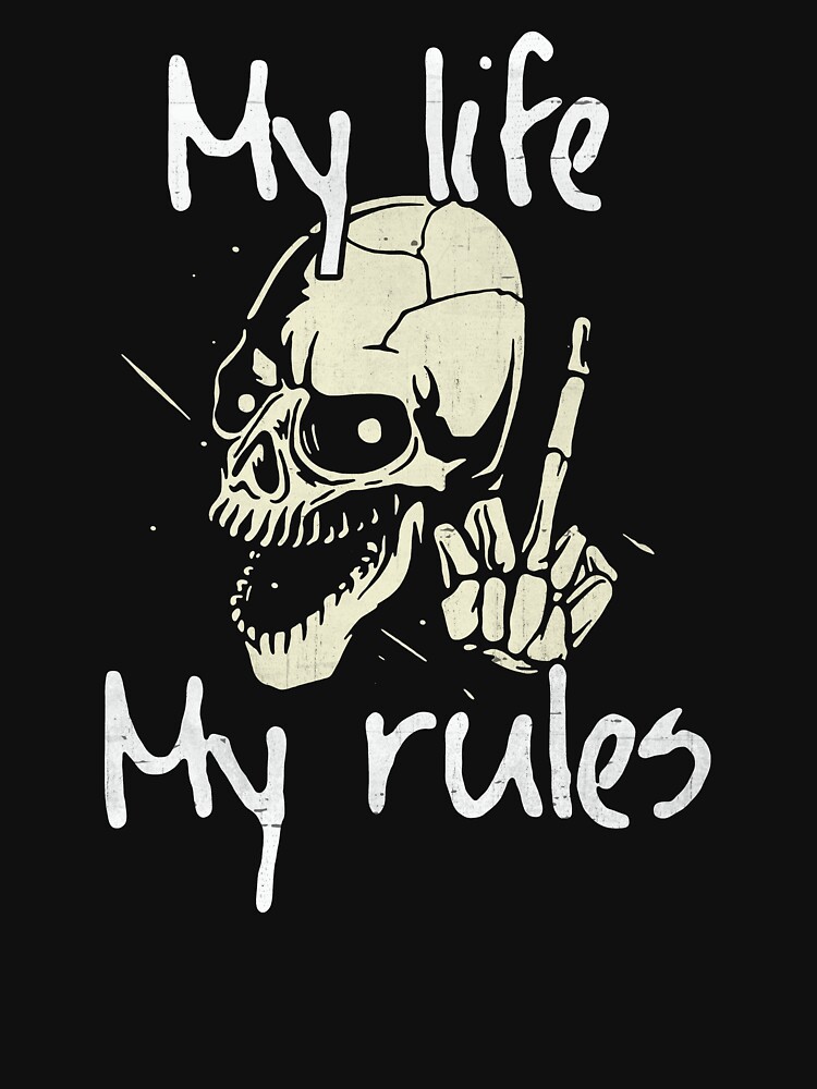 My Life My Rules Craft Design Graphic by Moms Love · Creative Fabrica