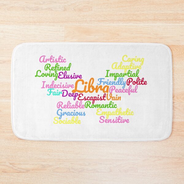 Item preview, Libra Word Cloud Shirt Poster designed and sold by spangzawiatruq.