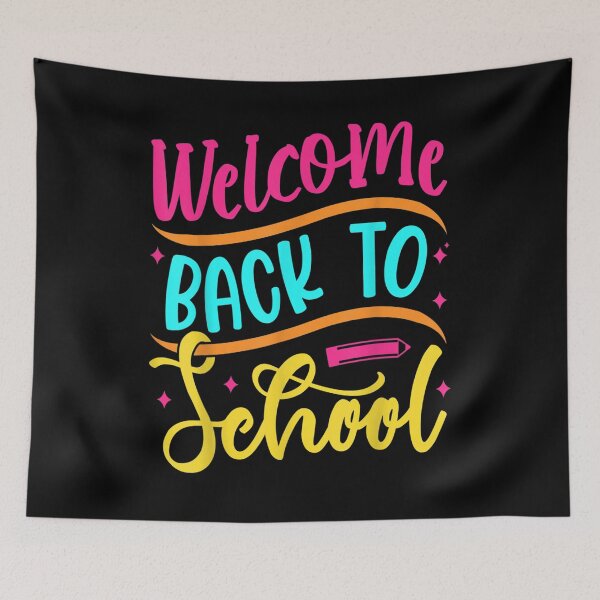 Item preview, Welcome Back To School Cute Teacher Students First Day  designed and sold by aumarian.