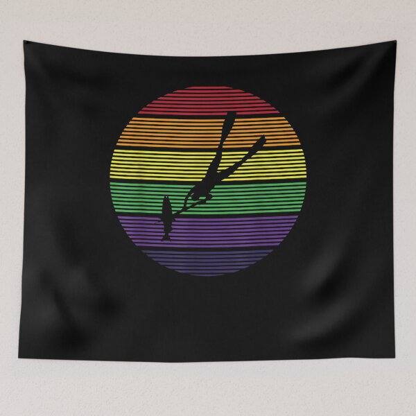 Item preview, Retro Spearfishing Apparel Freediving Apnea Diver  designed and sold by aumarian.