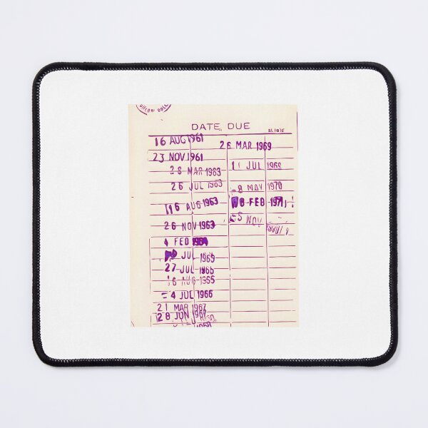 Item preview, Library Borrower Card Classic  designed and sold by spangzawiatruq.