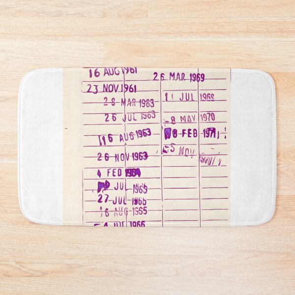 Item preview, Library Borrower Card Classic  designed and sold by spangzawiatruq.