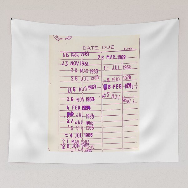 Item preview, Library Borrower Card Classic  designed and sold by spangzawiatruq.