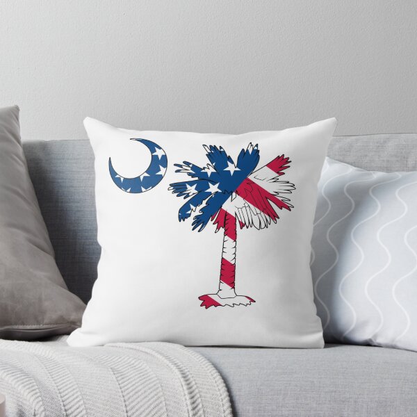 Item preview, American Flag Palmetto Moon Sticker designed and sold by Landry347.