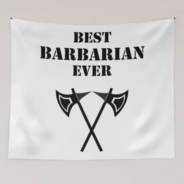 Item preview, BEST BARBARIAN EVER 5E RPG Rage Meme Class designed and sold by geekydesigner.