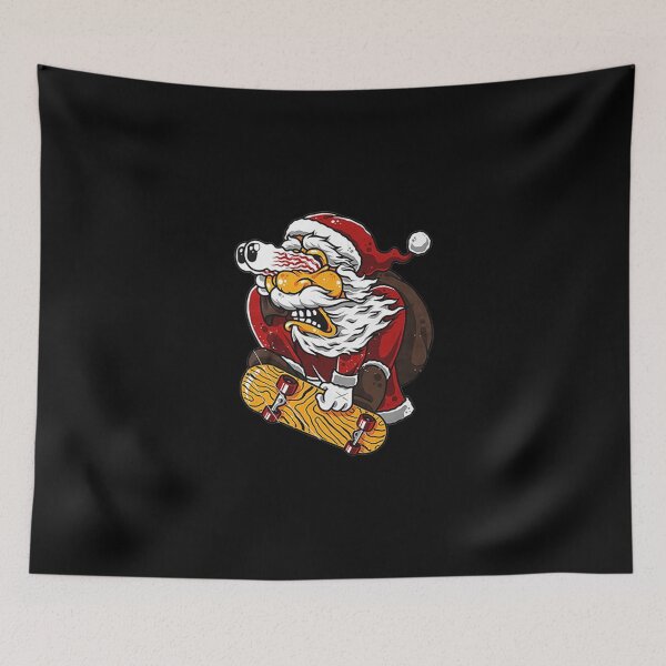 Item preview, Skating Santa Claus Classic T-Shirt designed and sold by carurbrenda.