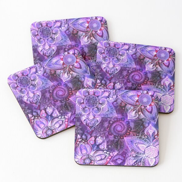 Item preview, Violet Blossoms designed and sold by HoshiKara.