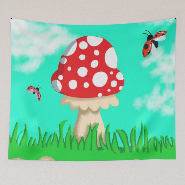 Item preview, fly agaric mushroom designed and sold by Aizhan896.