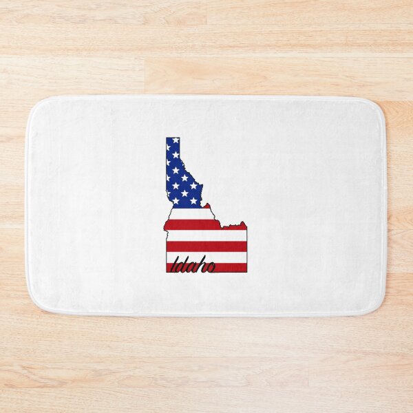 Item preview, Idaho -- US State (flag-map)  designed and sold by ArchitectGrubb.