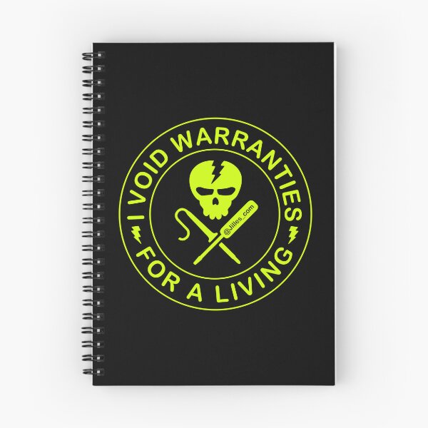 Item preview, I VOID WARRANTIES FOR A LIVING - ROUND designed and sold by Jilles Groenendijk.