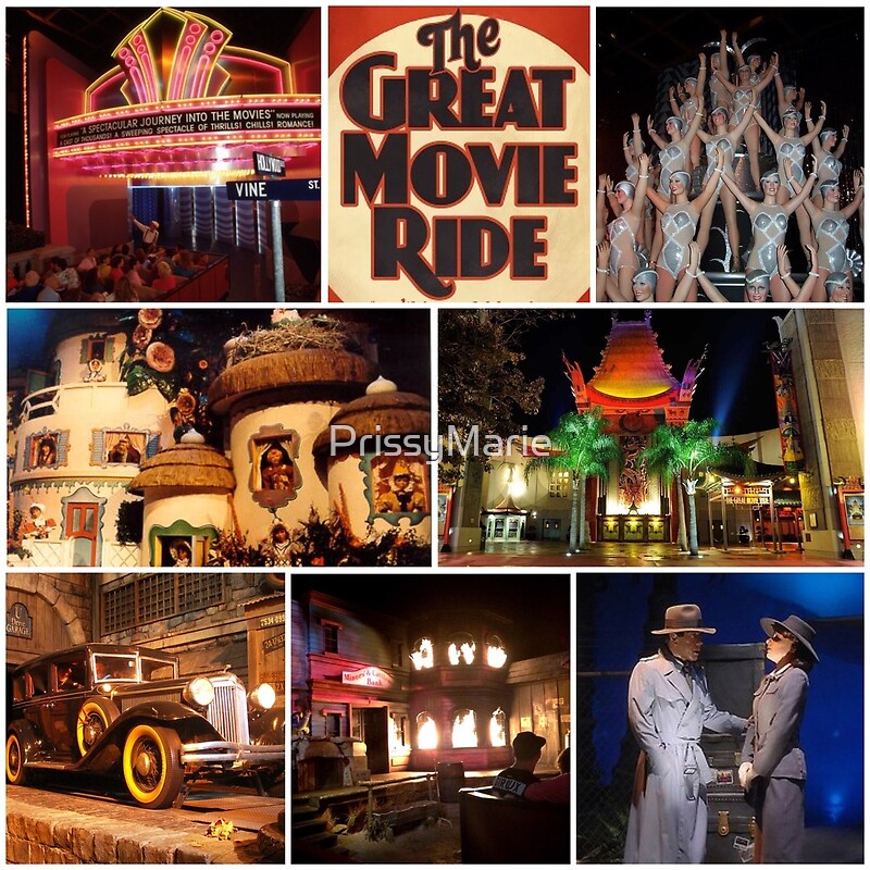 "The Great Movie Ride" Posters by PrissyMarie | Redbubble