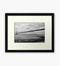 Humber Bridge: Smooth Crossing Framed Print