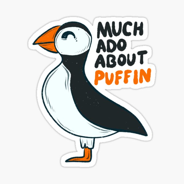 Item preview, Much ado about puffin designed and sold by Jess.a.creates.