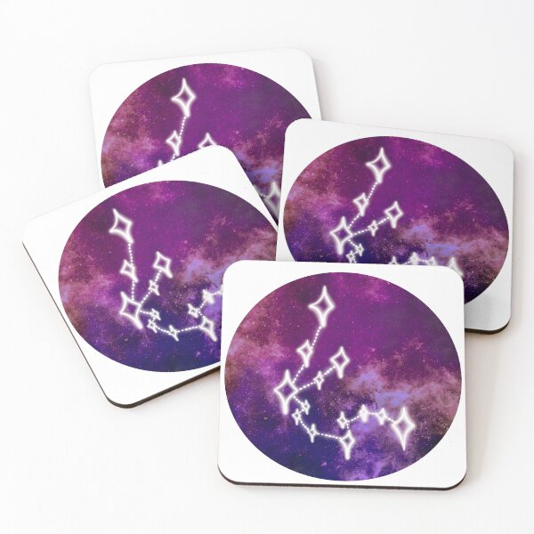 Item preview, Aquarius constellation, star sign in night sky, zodiac, horoscope.  designed and sold by AJPaint.