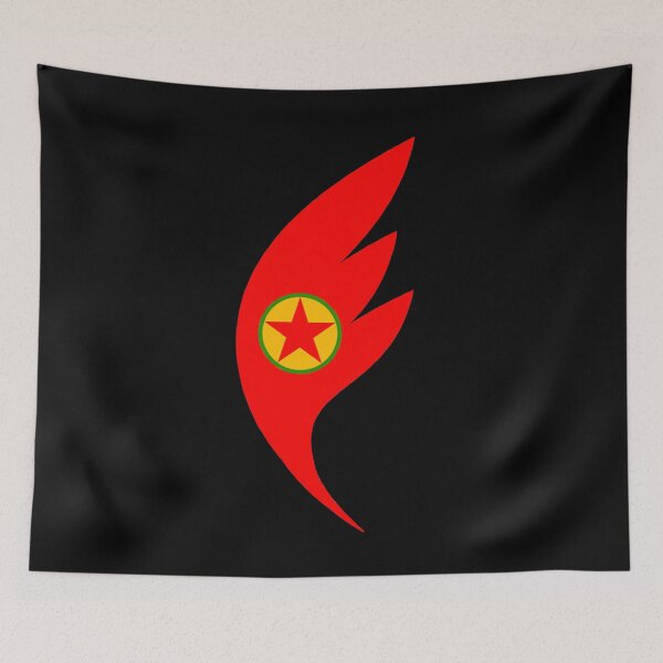 Item preview, PKK Flag designed and sold by KurdishShops.