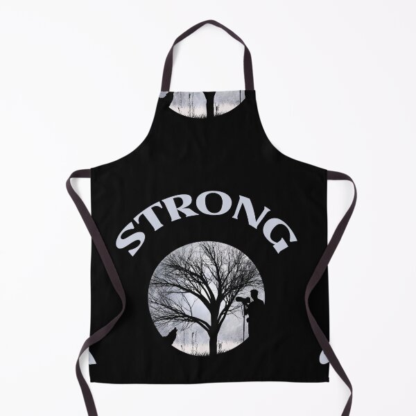 Item preview, Be Strong As A Wolf Under Moon Light designed and sold by fatydesignspace.
