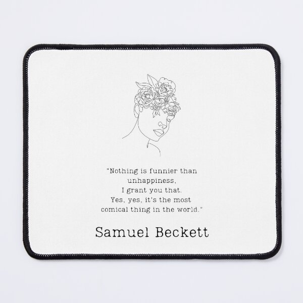 Item preview, "Unhappiness" - Samuel Beckett designed and sold by BookberryGarden.