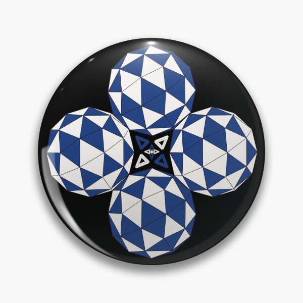 Item preview, Icosahedron Star (W&Bm) designed and sold by createVisions.
