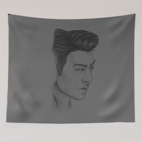 Item preview, Kim Woo Bin, perfil. designed and sold by PabloMontalv.
