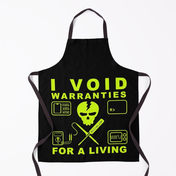 Item preview, I VOID WARRANTIES FOR A LIVING designed and sold by Jilles Groenendijk.
