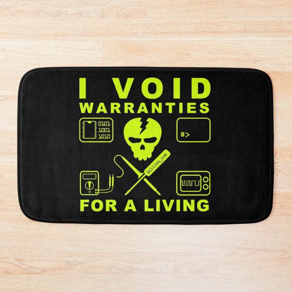 Item preview, I VOID WARRANTIES FOR A LIVING designed and sold by Jilles Groenendijk.