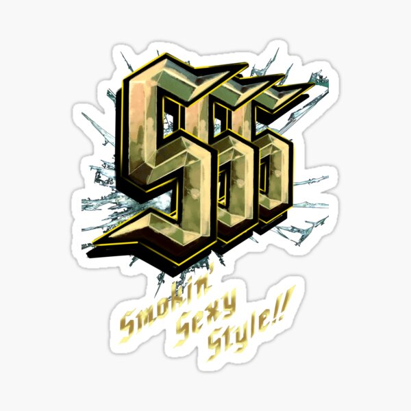 smokin-sexy-style-sss-dmc-five-style-rank-sticker-for-sale-by