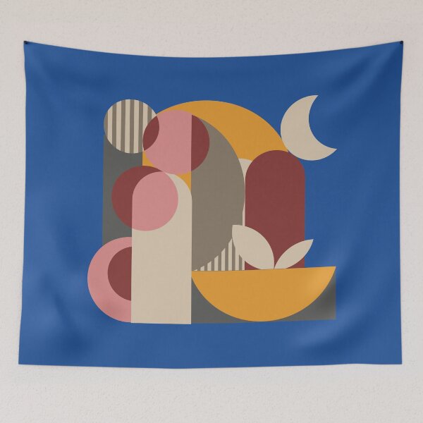 Item preview, Mosaic Geometric Abstract Mural Modern Art  designed and sold by Anna Lemos.