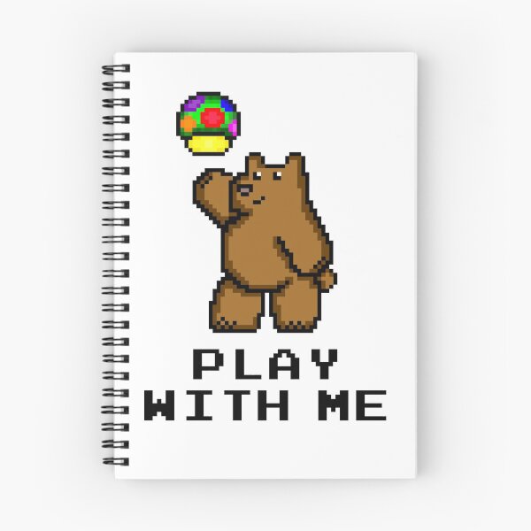 Item preview, 8-Bit Bear - Play with Me designed and sold by BearlyGoin.