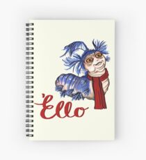 Just a worm Spiral Notebook