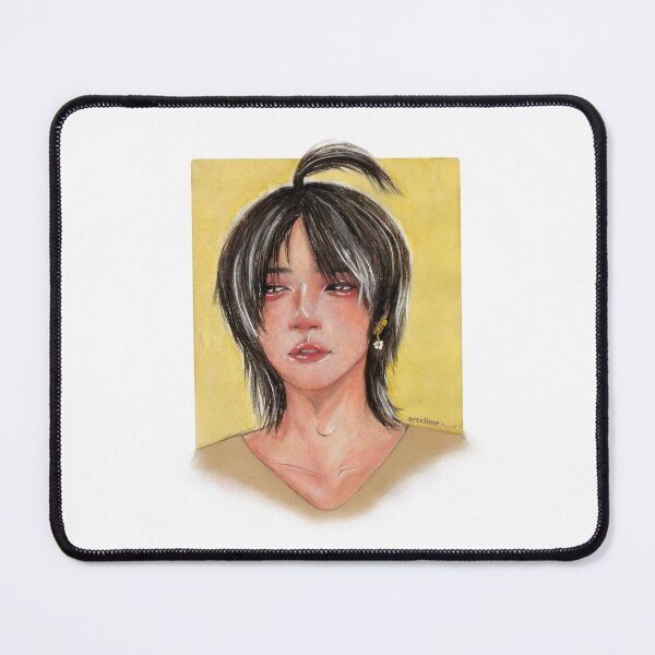 Item preview, TXT Beomgyu apple hair art designed and sold by artxlime.