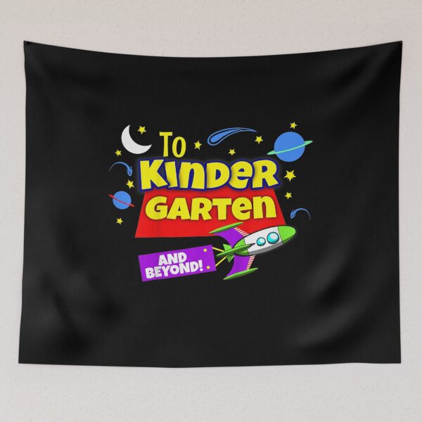 Item preview, Kids To Infinity And Beyond Back To School Kindergarten Boys Girl designed and sold by Cailyfixnity.