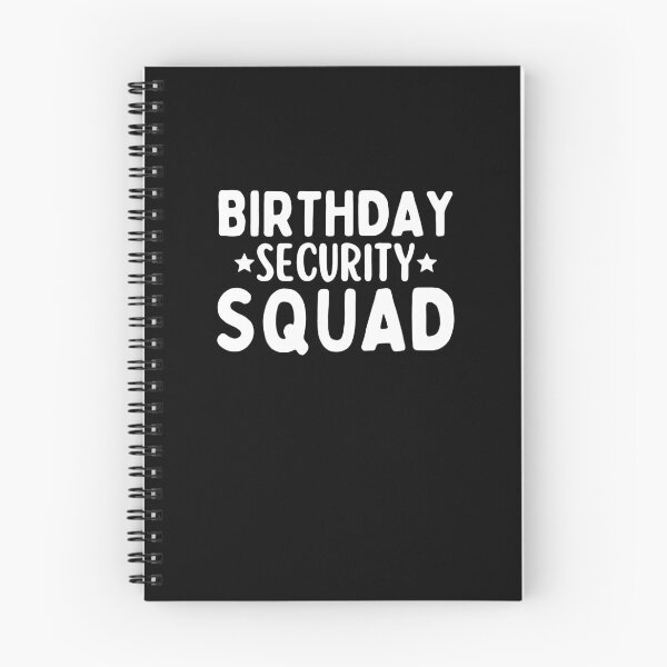 Item preview, Birthday Security Squad Birthday Family Matching  designed and sold by suzywithzy.