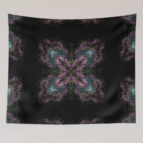 Item preview, Dark Tapestry Radial Glowing Fire and Water designed and sold by ArticLotusShop.