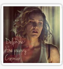 Delphine 'the puppy' Cormier Sticker