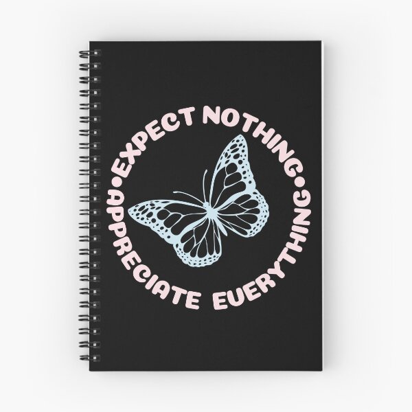 Item preview, Expect nothing appreciate everything designed and sold by Tanya Mihe.