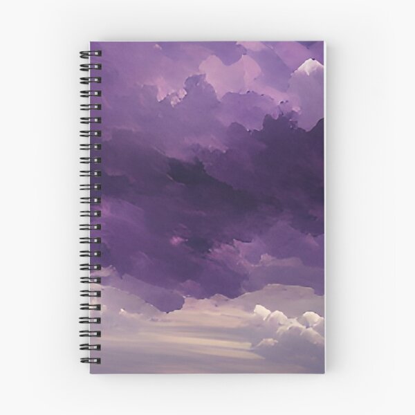 Item preview, Purple clouds painting. designed and sold by Art-Vibrations.