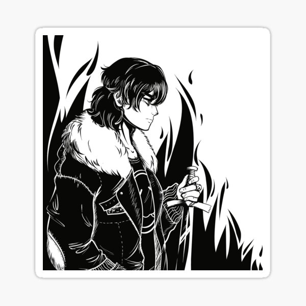 “Nico di Angelo Sketch” Sticker by allarica | Redbubble “Nico di Angelo Sketch” Sticker by allarica | Redbubble