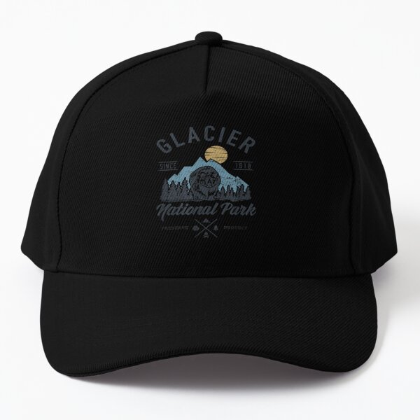 Glacier National Park Fitted Hat - PNW Apparel